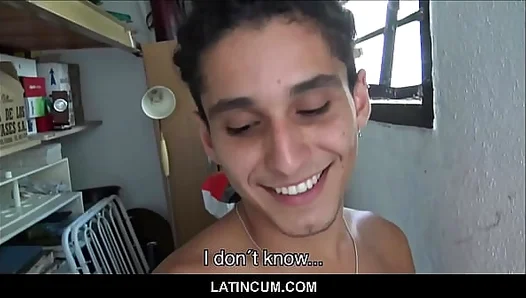Latina Twink Takes Bosss Cock for Cash — Steamy Site Fuck POV Action
