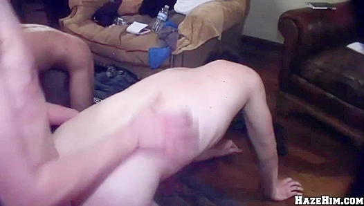 Fiery redhead dominates eager young pledges in wild fuck fest – NaughtyHaze 18+