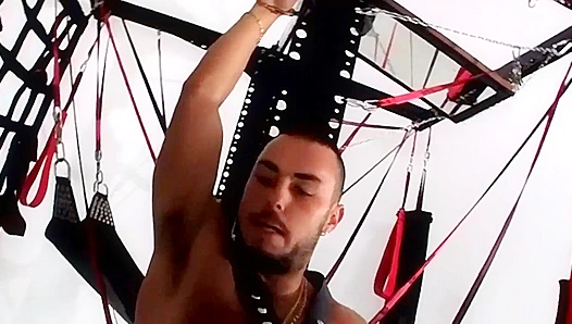Bear Daddy Grips Massive Hard-on, Blows Load in Epic Cream Pie – Hot Fetish Fun
