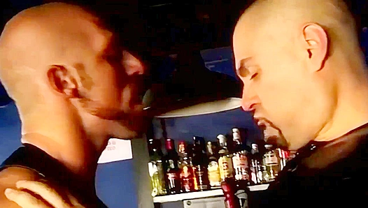 Leather Daddies Take Charge: Hot Bareback Action Begins at the Gay Bar – Amateurs Invited