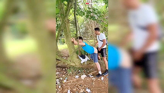 Cousins Forbidden Lust: Wild Outdoor Hookup Under the Sun – BF TV 18+