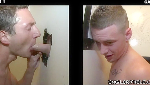 Curious Jocks First Time at a Steaming Glory Hole – Wild Gay Fun Ahead