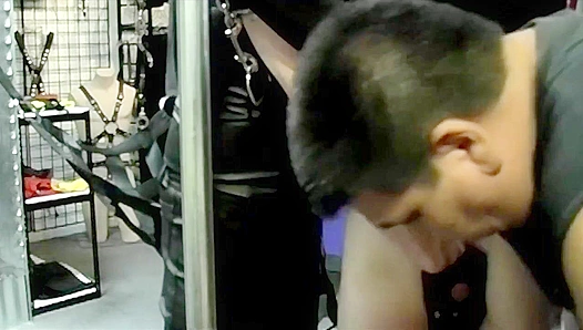 Shayde Dominates Shadow Junior Lycan in Intense Raw Gay BDSM Encounter – 18+