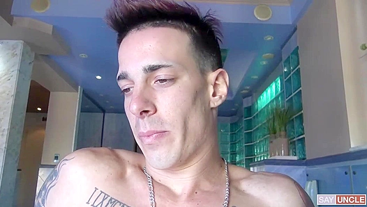 Latino Twink Cums Hard for Cash — Hot Bareback Cream Pie Fun – LecheX 18+