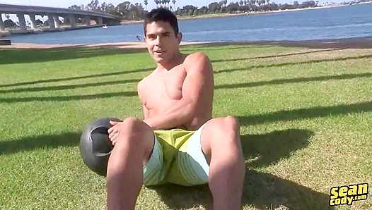 Clints Chiseled Body Meets Intense Urethral Pleasure — SeanCodyX