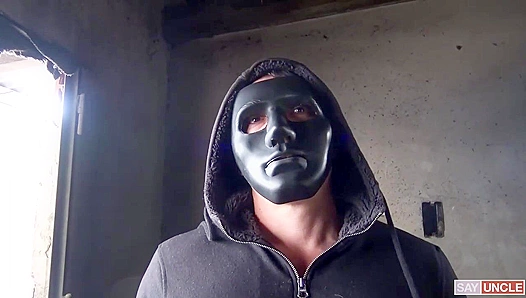 Masked Desires: Two Horny Tops Share Deep Throats Passionate Licks – SayUncle Labs