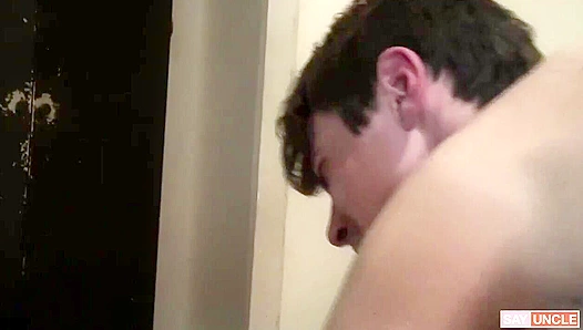 Hairy College Guy Moans as Hot Latino Pounds Him Hard – Intense POV Gay Sex