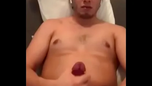 Kyles Massive Hard-On, Explosive Cum Load – Watch Him Jerk Off Free