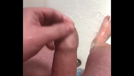 POV Blowjob in the Steaming Shower – Hot Gay Oral Pleasure under Warm Water – TinyGays 18+