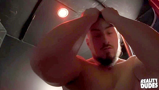 Muscle God Gets Naked JERKS OFF Inches From Your Face – RealityDudes