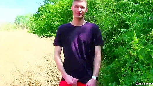 Legs Up, Riding Hard: Czech Twink Devours Deep thrusts – XXX Gay POV