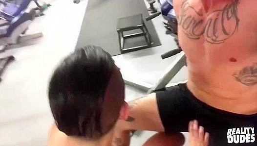 Sweat-Drenched Gains: Dane Zanders Steamy Bareback Workout Fuck – Reality Dudes
