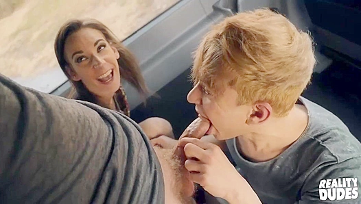 Daniel Hausser Skylar Hill Fuckin Moving Van – Steamy Gay Ride 18+