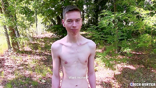 Czech Twink Gets Wild Forest Fucks by Hung Local Hunter – Steamy Outdoors Anal