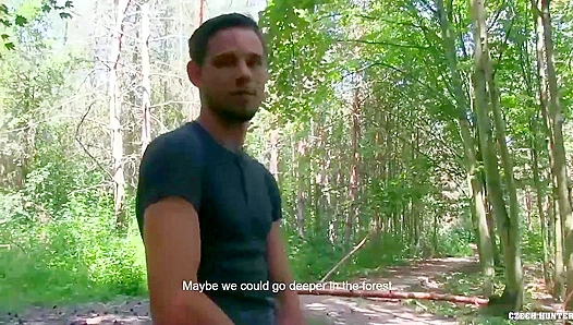 Rough Outdoor Ride: Sexy European Gets Pounded Hard in Nature – XXX Gay Action