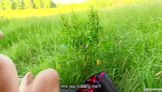Czech Stallion Rides Raw Under Open Sky – Steamy Outdoor Fuck 18+
