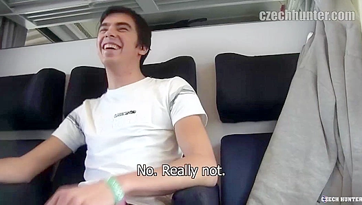 Adorable Czech Cutie Sucks Thick Cock on a Rolling Train – Wild Amateur Ride 18+