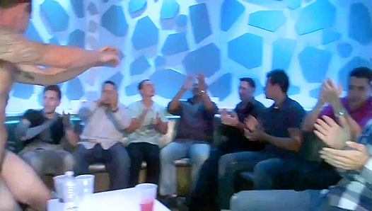 Stripped Down Seduced: Hot Blowjob at a Wild Gay Sausage Fest – 18+