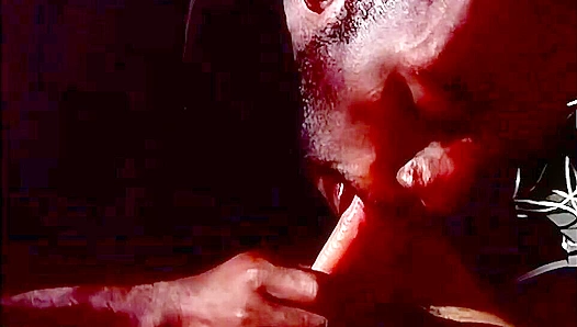 Riding Retro Heat: Black Stud Takes Double Penetration Glory – 18+