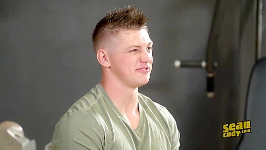 Muscle God Dexters Intense Workout Ends in Massive Cream Pie — SeanCody