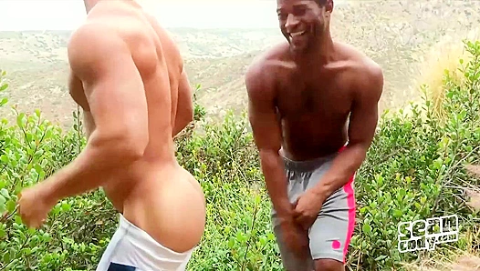 Landons Huge Black Dick Breaches Shaws Tight Virginal Hole – SeanCody