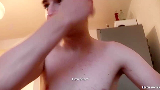 Blonde Czech Twink Rides My Pole With Wild Passion – Intense Gay POV Sex 18+