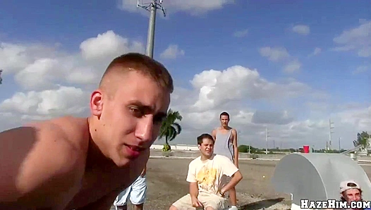 Frat Brotherhood Tested: Raw Gay Hazing Turns Hot Wild – Uncut 18+