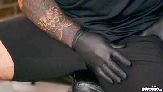 Markus Kage Lev Ivankov Get Hot and Heavy in the Tattoo Shop – Inked Passion Unleashed 18+