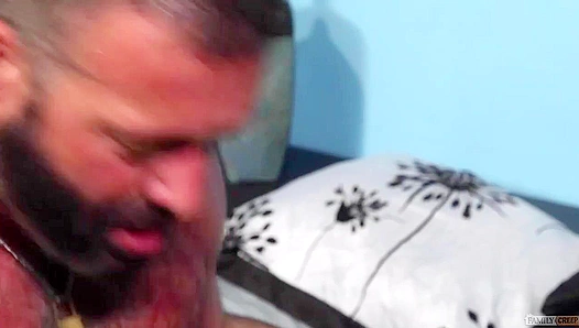 Hairy Hunks Heat Up: Alex Tikas Aiden Josephs Steaming Tryst – 18+