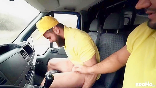 Hot Trunk Scene: Jerome Jerrys Steamy Rendezvous With Hung Delivery Men – 18+