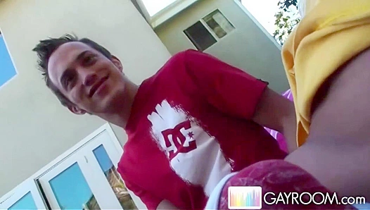 Brice Carson Goes Wild Outdoor Fuck With Horny Busty Twink – GayRoom 18+