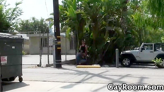Tristan Matthews Gives Mind-Blowing Public BJ – Intense GayRome POV Scene 18+
